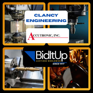Accutronic and Clancy Engineering: Well Kept Metalworking Facilities in Detroit, Michigan - Due to Retirement, Working Parts Manufacturers! - Timed
