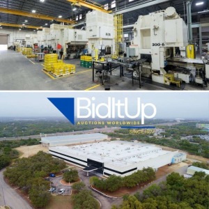 DAY 1: Premier Stamping Press & Metalworking Equipment Facility- Automotive Manufacturing Auction 2