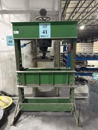 Dake Hydraulic Press, H-Frame