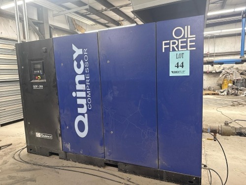 Quincy Oil Free Compressor