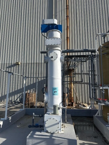 Industrial Scrubber, Approx. 22 ft Height,