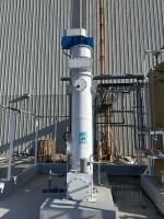 Industrial Scrubber, Approx. 22 ft Height,