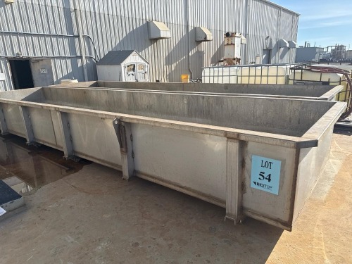 Stainless Steel Industrial Dipping Tank