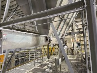 Industrial Hopper Silo with Screw Conveyor System - 2