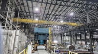 Deshazo Crane Company 11-Ton Overhead Crane With Steel Cable Hoist