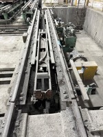 Industrial Transfer Station Shuttle Table Assembly 10&rdquo;x 23&rsquo;