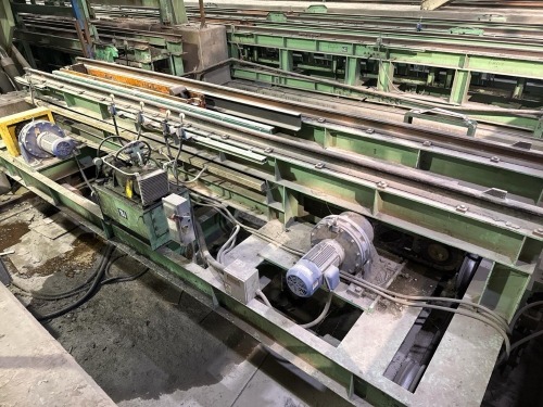 Industrial Transfer Station Shuttle Table Assembly