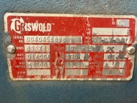 2024 Griswold 911X With With Griswold 811X Water Pumps - 7