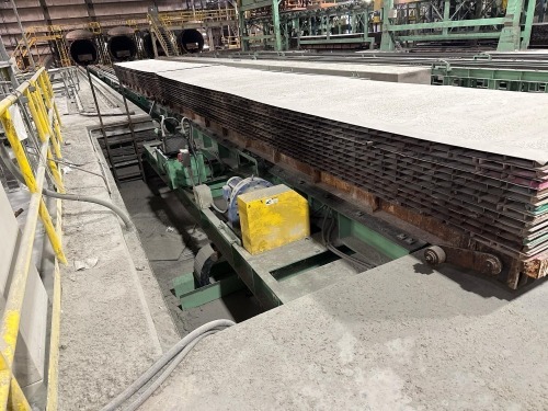 Industrial Transfer Station Shuttle Table Assembly