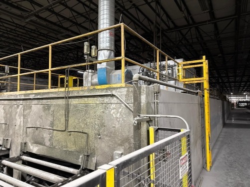 Dual Oven With Power Roller Conveyor
