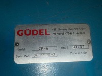 2007 Gudel ZP-6 Vacuum Unit With Blower And Control Cabinet - 6