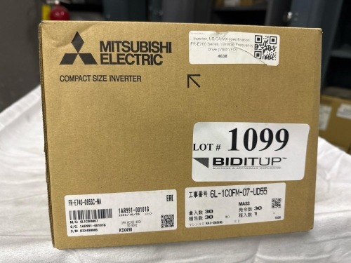2023 Mitsubishi Electric FR-E740-095SC-NA Variable Frequency Drive