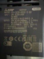 Mitsubishi Electric Variable Frequency Drive Inverter, FR-E820-0030-5-60 - 4