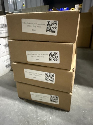 (4) ASCO Solenoid Valves