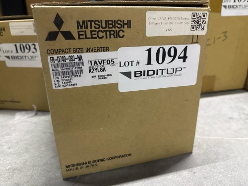 2022 Mitsubishi FR-D740-080-NA Inverter Drive