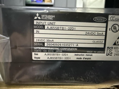 (21) 2024 Mitsubishi Electric AJ65SBTB1-32D1 CC-Link Remote I/O Modules