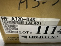Mitsubishi FR-A700 Series VFD Inverter Drive, FR-A720-0.4K - 3