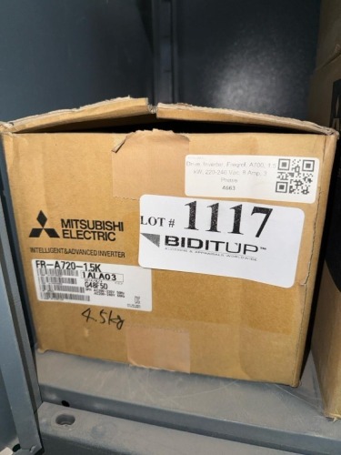 Mitsubishi Electric FREQROL FR-A700 Series Variable Frequency Drive (VFD) / Inverter