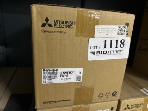 Mitsubishi Electric VFD Inverter Drive, FR-D740-160-NA