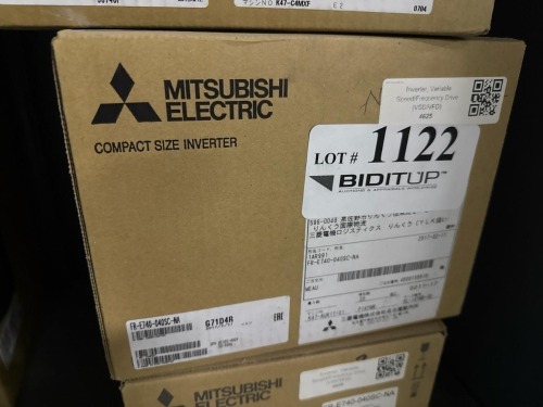 Mitsubishi Electric Compact Size VFD Inverter Drive, FR-E740-040SC-NA