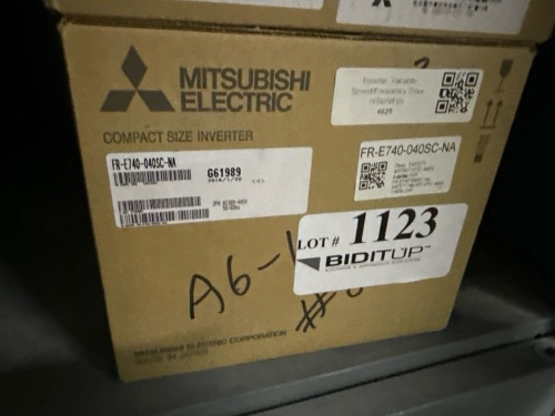 Mitsubishi Electric Compact Size VFD Inverter Drive, FR-E740-040SC-NA
