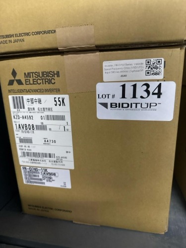 Mitsubishi Electric VFD Inverter Drive, FR-D740-11K