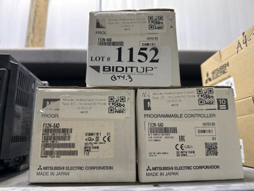 Mitsubishi Electric Programmable Controller Analog Input Module, FX2N-8AD