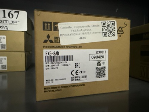Mitsubishi Electric FX5-8AD PLC Analog Input Module
