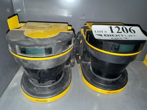(2) Keyence SZ-VH1X Safety Light Curtain / Safety Sensor Head