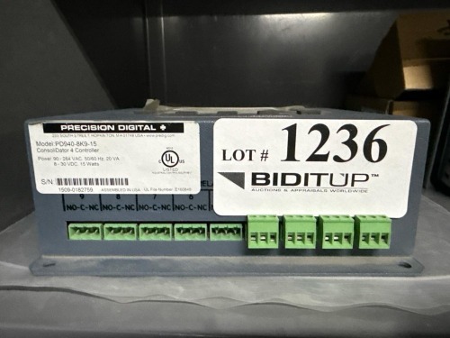 Precision Digital ConsoliDator 4 Controller, PD940-8K9-15