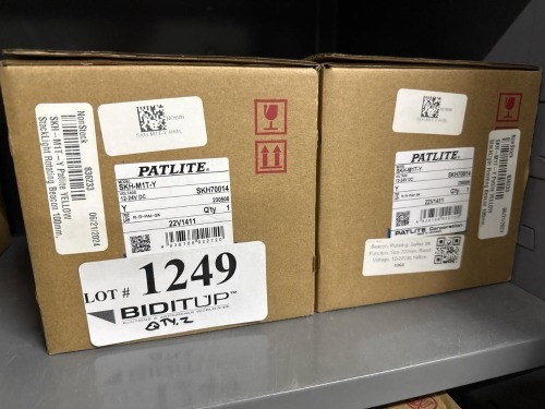Patlite SKH-M1T-Y Signal Light 12-24V DC