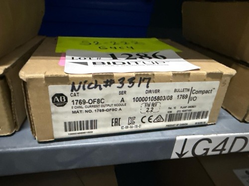 Allen-Bradley 1769-OF8C Compact I/O 8-Channel Analog Current Output Module