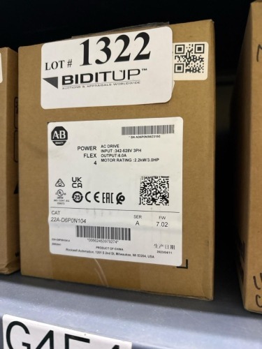 Allen-Bradley Power Flex 4 AC Drive