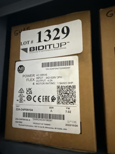 Allen-Bradley Power Flex 4 AC Drive