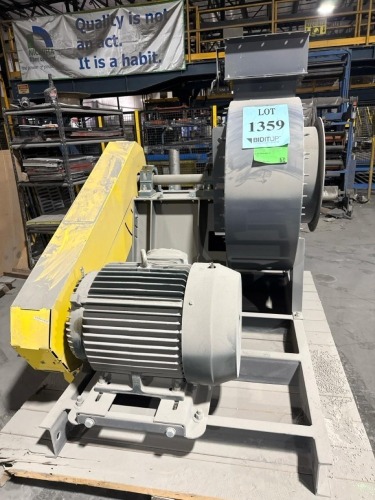Toshiba 75 HP Motor-Driven Industrial Centrifugal Fan/Blower