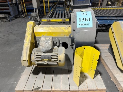 Fluid Engineering OB126A Industrial Centrifugal Blower With 30 HP Baldor Reliance Motor