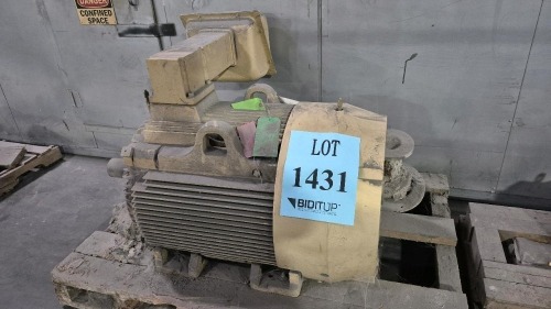 Baldor 150 Hp Electric Motor, W/ Mounting Bracket