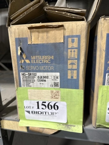 Mitsubishi Electric HG-SR102 AC Servo Motor