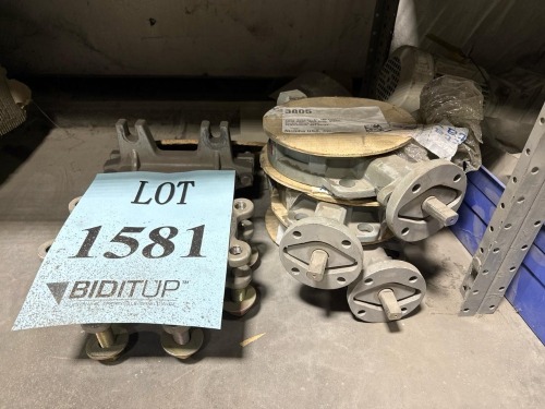 Lot of Assorted Butterfly Valves
