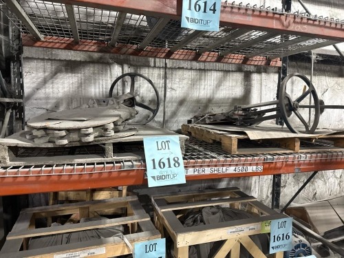 (2) Industrial Knife Gate Valves