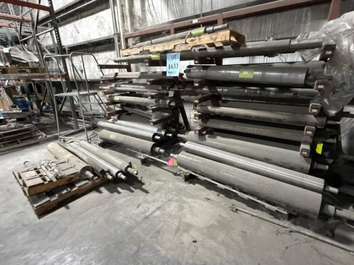 Cantilever Rack Of Assorted Rollers