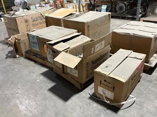 (6) Assorted Gear Motors