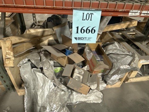 Assorted Industrial Parts With Wire