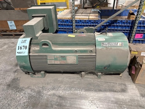 Reliance Electric Motor 450 Hp