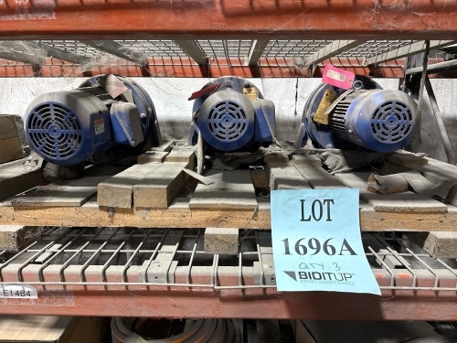 (3) Cycle 6000 Gear Motors