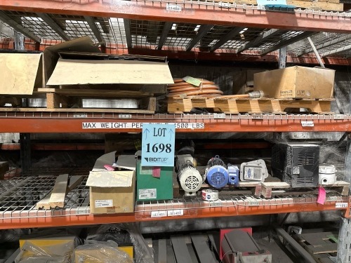 Assorted Motors With Parts
