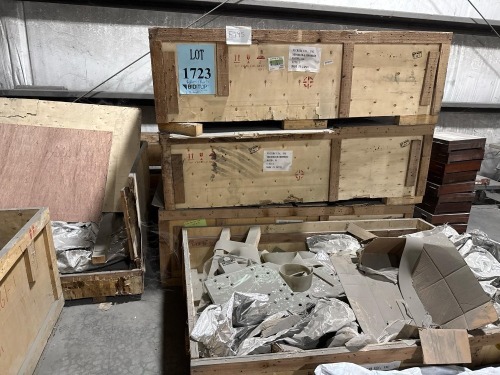 Lot of Assorted Rollers And Machine Parts