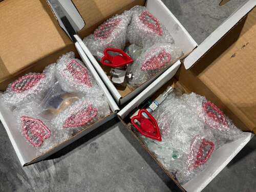 (3) Boxes of 4 D/A Manufacturing Inc. <br/>Manifold Valves (Appears unused)
