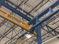 Gorbel Overhead Crane with (2) Harrington NER010L electric chain hoists with motorized trolley&rsquo;s - 5