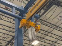 Gorbel Overhead Crane with (2) Harrington NER010L electric chain hoists with motorized trolley&rsquo;s - 6